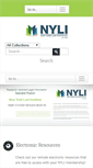Mobile Screenshot of nyli.org